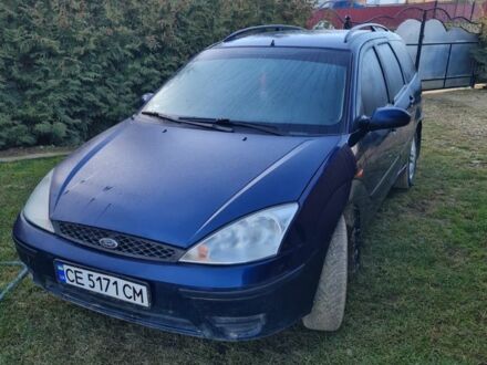 Форд Фокус 2004 у Чернівцях на Automoto.ua Синій Форд Фокус, об'ємом двигуна 1.7 л та пробігом 318 тис. км за 3046 $, фото 1 на Automoto.ua