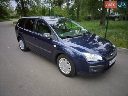 Синий Форд Фокус, объемом двигателя 1.6 л и пробегом 179 тыс. км за 5500 $, фото 1 на Automoto.ua