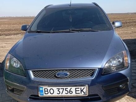 Синий Форд Фокус, объемом двигателя 1.6 л и пробегом 232 тыс. км за 4700 $, фото 1 на Automoto.ua