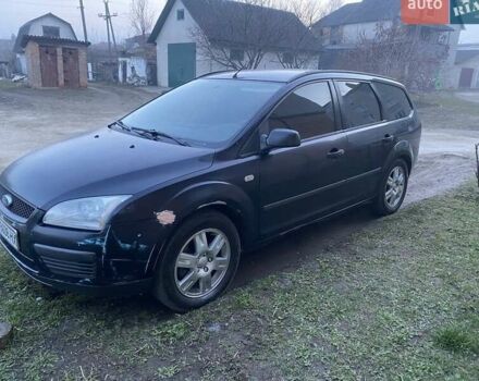 Синий Форд Фокус, объемом двигателя 1.4 л и пробегом 350 тыс. км за 2800 $, фото 1 на Automoto.ua