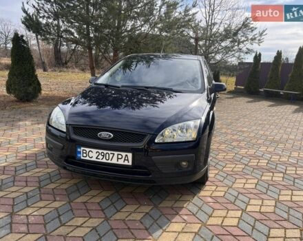 Синий Форд Фокус, объемом двигателя 1.6 л и пробегом 186 тыс. км за 3950 $, фото 1 на Automoto.ua