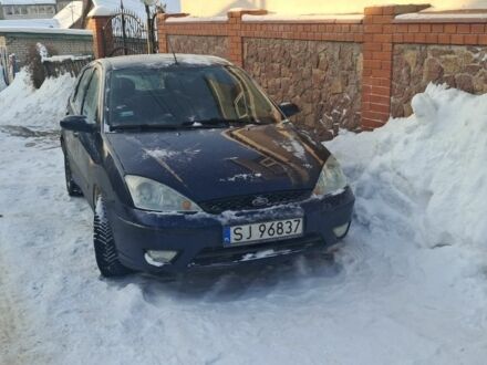 Синий Форд Фокус, объемом двигателя 1.8 л и пробегом 316 тыс. км за 1500 $, фото 1 на Automoto.ua