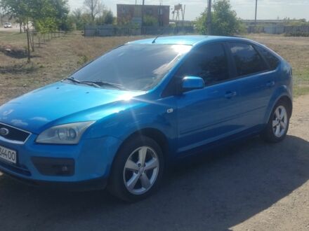 Синій Форд Фокус, об'ємом двигуна 2 л та пробігом 320 тис. км за 5000 $, фото 1 на Automoto.ua