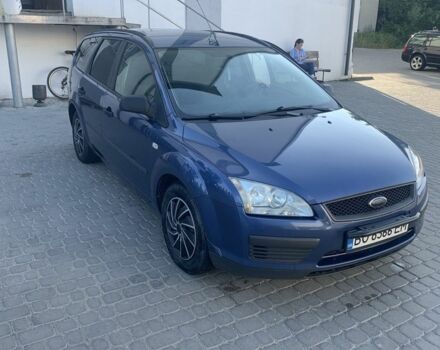Синий Форд Фокус, объемом двигателя 1.6 л и пробегом 306 тыс. км за 3900 $, фото 1 на Automoto.ua