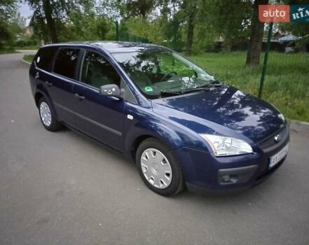 Синий Форд Фокус, объемом двигателя 1.6 л и пробегом 179 тыс. км за 5500 $, фото 1 на Automoto.ua