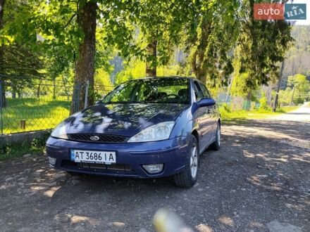 Синий Форд Фокус, объемом двигателя 1.6 л и пробегом 309 тыс. км за 2300 $, фото 1 на Automoto.ua