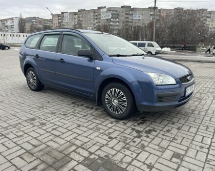 Синий Форд Фокус, объемом двигателя 1.6 л и пробегом 235 тыс. км за 4500 $, фото 1 на Automoto.ua