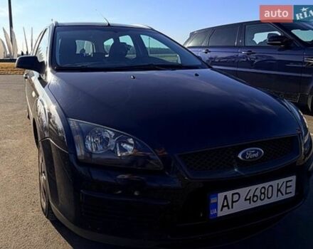 Синий Форд Фокус, объемом двигателя 1.6 л и пробегом 220 тыс. км за 4350 $, фото 1 на Automoto.ua