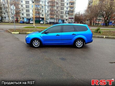 Синий Форд Фокус, объемом двигателя 1.6 л и пробегом 195 тыс. км за 4700 $, фото 1 на Automoto.ua