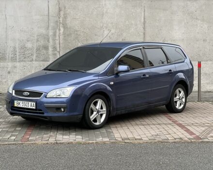 Синий Форд Фокус, объемом двигателя 2 л и пробегом 260 тыс. км за 5500 $, фото 1 на Automoto.ua