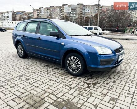 Синій Форд Фокус, об'ємом двигуна 1.6 л та пробігом 236 тис. км за 4400 $, фото 1 на Automoto.ua