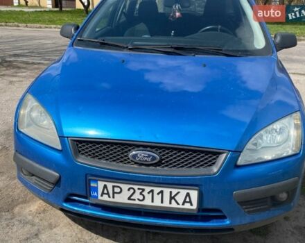 Синий Форд Фокус, объемом двигателя 1.6 л и пробегом 283 тыс. км за 3700 $, фото 1 на Automoto.ua