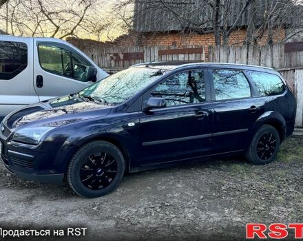 Синий Форд Фокус, объемом двигателя 1.6 л и пробегом 220 тыс. км за 4300 $, фото 1 на Automoto.ua