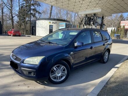 Синий Форд Фокус, объемом двигателя 1.6 л и пробегом 306 тыс. км за 2300 $, фото 1 на Automoto.ua