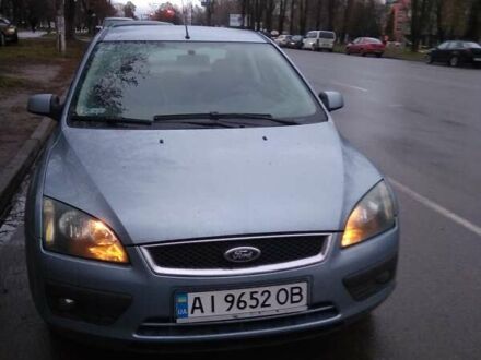 Форд Фокус 2005 в Броварах на Automoto.ua Синий Форд Фокус, объемом двигателя 1.6 л и пробегом 321 тыс. км за 5000 $, фото 1 на Automoto.ua