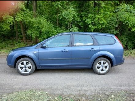 Форд Фокус 2005 в Черкассах на Automoto.ua Синий Форд Фокус, объемом двигателя 1.6 л и пробегом 190 тыс. км за 4500 $, фото 1 на Automoto.ua