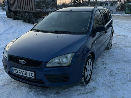 Синій Форд Фокус, об'ємом двигуна 1.6 л та пробігом 220 тис. км за 3300 $, фото 1 на Automoto.ua