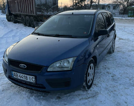 Синий Форд Фокус, объемом двигателя 1.6 л и пробегом 220 тыс. км за 3300 $, фото 1 на Automoto.ua