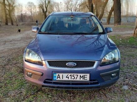 Форд Фокус 2005 в Борисполе на Automoto.ua Синий Форд Фокус, объемом двигателя 2 л и пробегом 197 тыс. км за 4100 $, фото 1 на Automoto.ua