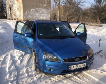 Синий Форд Фокус, объемом двигателя 1.6 л и пробегом 240 тыс. км за 5500 $, фото 1 на Automoto.ua