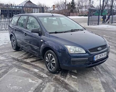 Синий Форд Фокус, объемом двигателя 1.6 л и пробегом 243 тыс. км за 4650 $, фото 1 на Automoto.ua