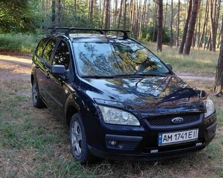 Синій Форд Фокус, об'ємом двигуна 1.6 л та пробігом 225 тис. км за 4800 $, фото 1 на Automoto.ua