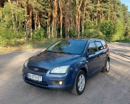 Синий Форд Фокус, объемом двигателя 1.6 л и пробегом 209 тыс. км за 5300 $, фото 1 на Automoto.ua