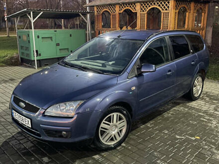 Синий Форд Фокус, объемом двигателя 1.6 л и пробегом 177 тыс. км за 4700 $, фото 1 на Automoto.ua
