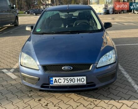 Синий Форд Фокус, объемом двигателя 1.6 л и пробегом 258 тыс. км за 3900 $, фото 1 на Automoto.ua