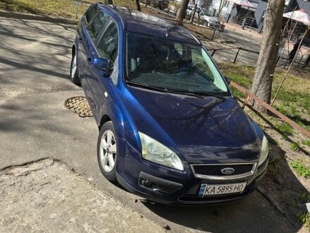 Синий Форд Фокус, объемом двигателя 2 л и пробегом 280 тыс. км за 4400 $, фото 1 на Automoto.ua