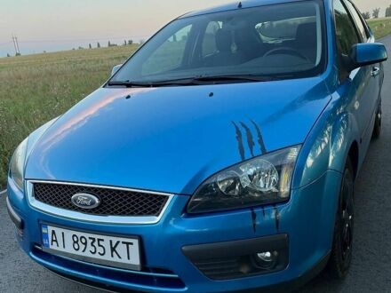 Синій Форд Фокус, об'ємом двигуна 1.6 л та пробігом 265 тис. км за 4500 $, фото 1 на Automoto.ua