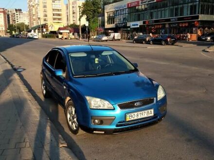 Синий Форд Фокус, объемом двигателя 1.6 л и пробегом 195 тыс. км за 5300 $, фото 1 на Automoto.ua