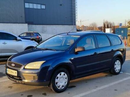 Синий Форд Фокус, объемом двигателя 1.6 л и пробегом 266 тыс. км за 4900 $, фото 1 на Automoto.ua
