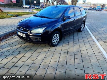 Синий Форд Фокус, объемом двигателя 1.6 л и пробегом 253 тыс. км за 4700 $, фото 1 на Automoto.ua