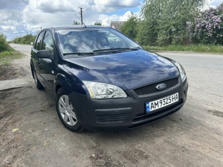 Форд Фокус 2005 в Житомире на Automoto.ua Синий Форд Фокус, объемом двигателя 1.6 л и пробегом 280 тыс. км за 4250 $, фото 1 на Automoto.ua