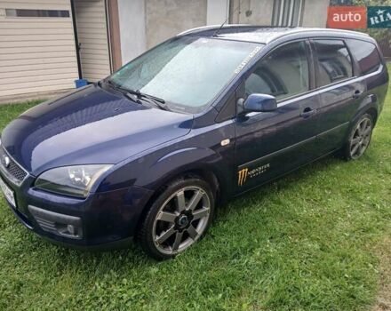 Синій Форд Фокус, об'ємом двигуна 1.6 л та пробігом 201 тис. км за 4500 $, фото 1 на Automoto.ua