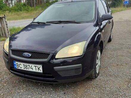Синий Форд Фокус, объемом двигателя 1.6 л и пробегом 278 тыс. км за 3850 $, фото 1 на Automoto.ua