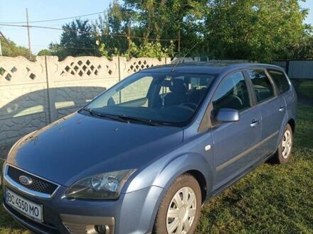 Синий Форд Фокус, объемом двигателя 1.6 л и пробегом 269 тыс. км за 5000 $, фото 1 на Automoto.ua