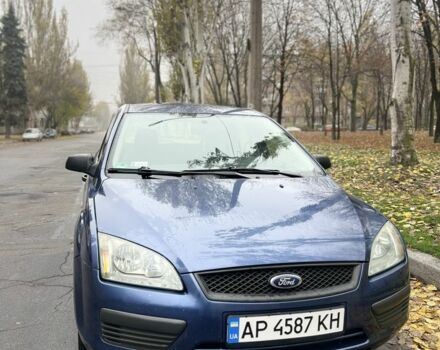 Синий Форд Фокус, объемом двигателя 1.6 л и пробегом 290 тыс. км за 4550 $, фото 1 на Automoto.ua