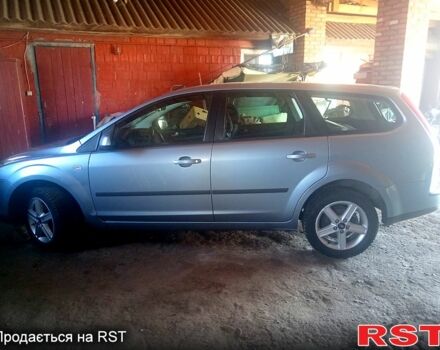 Синий Форд Фокус, объемом двигателя 1.6 л и пробегом 260 тыс. км за 5000 $, фото 1 на Automoto.ua