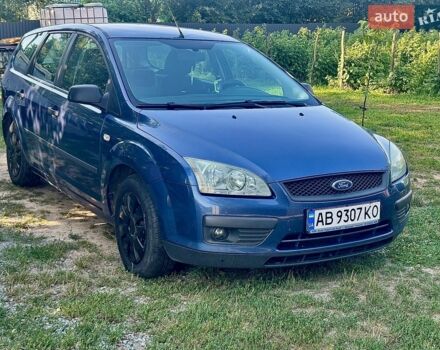 Синий Форд Фокус, объемом двигателя 1.6 л и пробегом 245 тыс. км за 4700 $, фото 1 на Automoto.ua