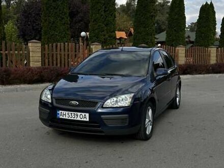 Форд Фокус 2006 в Днепре (Днепропетровске) на Automoto.ua Синий Форд Фокус, объемом двигателя 1.8 л и пробегом 286 тыс. км за 4899 $, фото 1 на Automoto.ua
