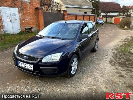 Синий Форд Фокус, объемом двигателя 1.6 л и пробегом 300 тыс. км за 3950 $, фото 1 на Automoto.ua