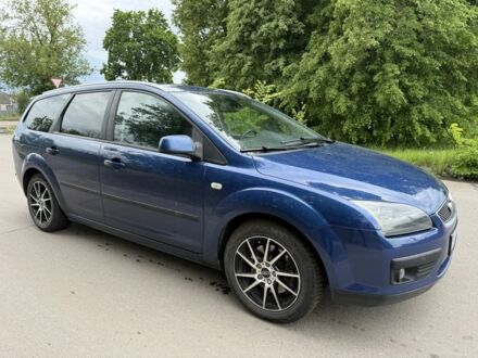 Форд Фокус 2006 у Ахтырке на Automoto.ua Синій Форд Фокус, об'ємом двигуна 2 л та пробігом 224 тис. км за 4450 $, фото 1 на Automoto.ua
