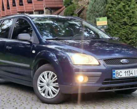 Синий Форд Фокус, объемом двигателя 1.6 л и пробегом 300 тыс. км за 3999 $, фото 1 на Automoto.ua