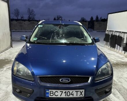 Синий Форд Фокус, объемом двигателя 1.6 л и пробегом 322 тыс. км за 4000 $, фото 1 на Automoto.ua
