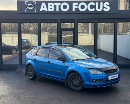Синий Форд Фокус, объемом двигателя 1.6 л и пробегом 246 тыс. км за 4590 $, фото 1 на Automoto.ua