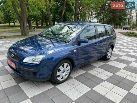 Синий Форд Фокус, объемом двигателя 1.6 л и пробегом 194 тыс. км за 5499 $, фото 1 на Automoto.ua