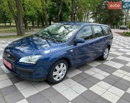 Синий Форд Фокус, объемом двигателя 1.6 л и пробегом 194 тыс. км за 5499 $, фото 1 на Automoto.ua