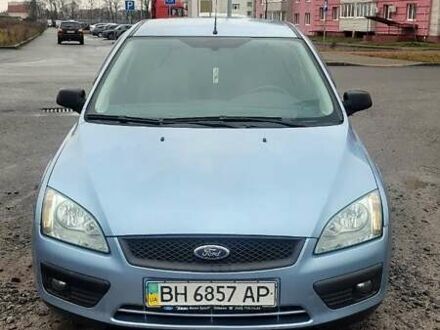 Синий Форд Фокус, объемом двигателя 1.6 л и пробегом 371 тыс. км за 4000 $, фото 1 на Automoto.ua